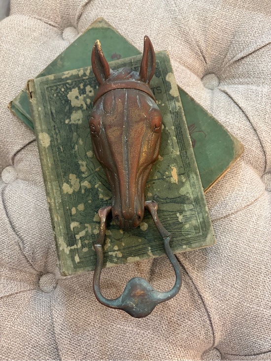 Other - Vintage Brass Horse Head Doorknocker VA Metal Crafters Waynesboro VA 1949